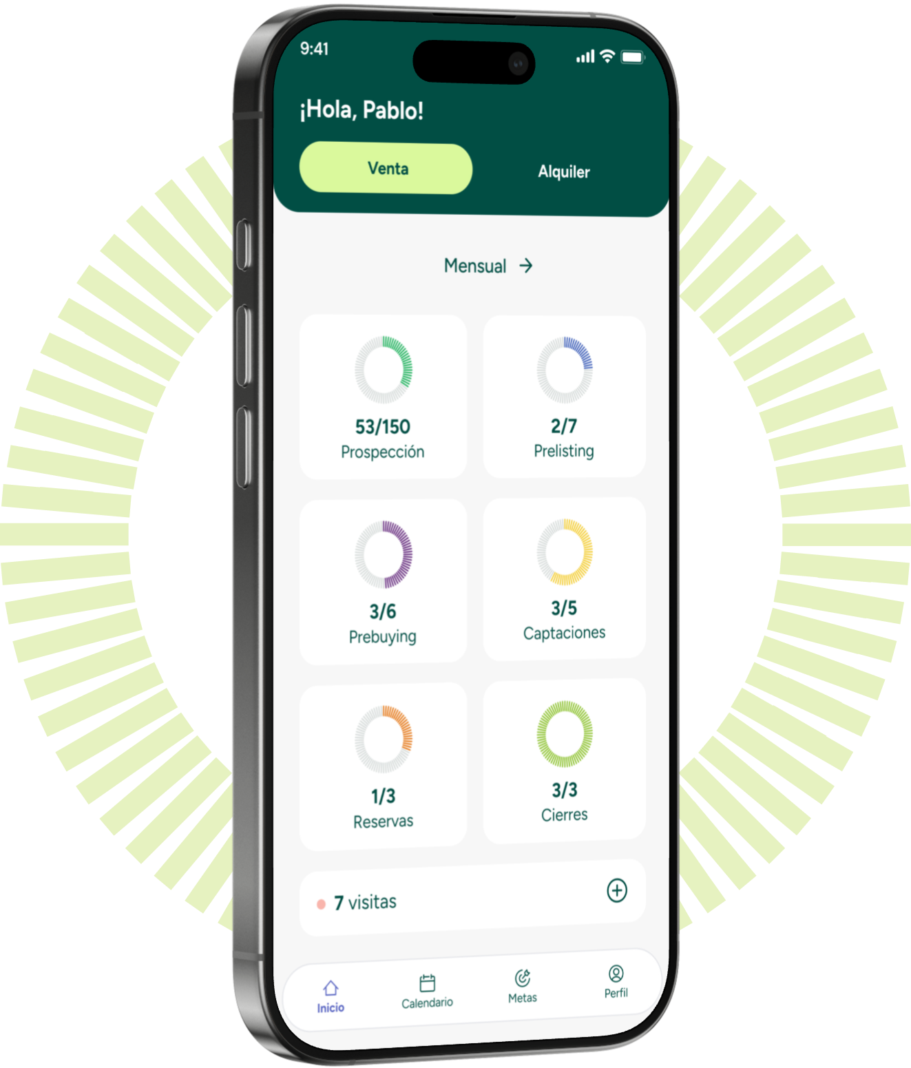 Screenshot imagen tracker app